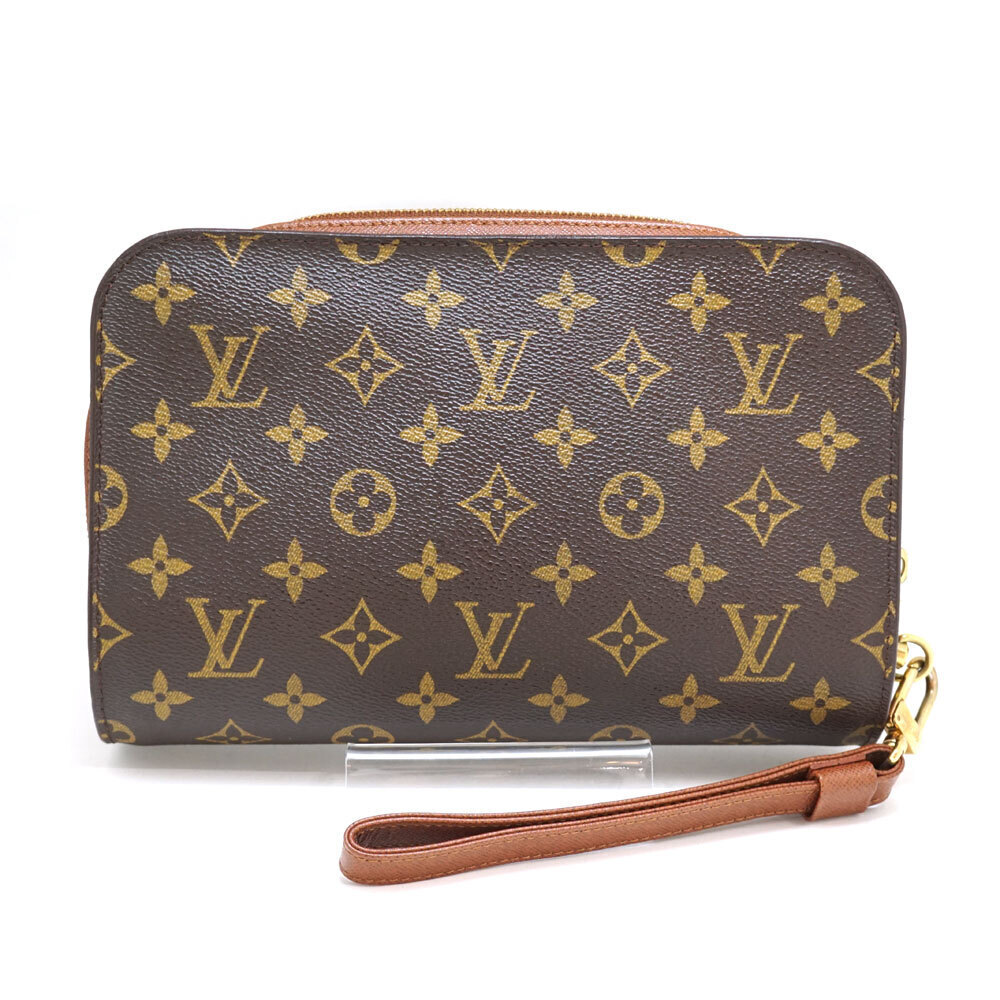 LOUIS VUITTON Orsay Shoulder Bag Monogram Canvas Clutch